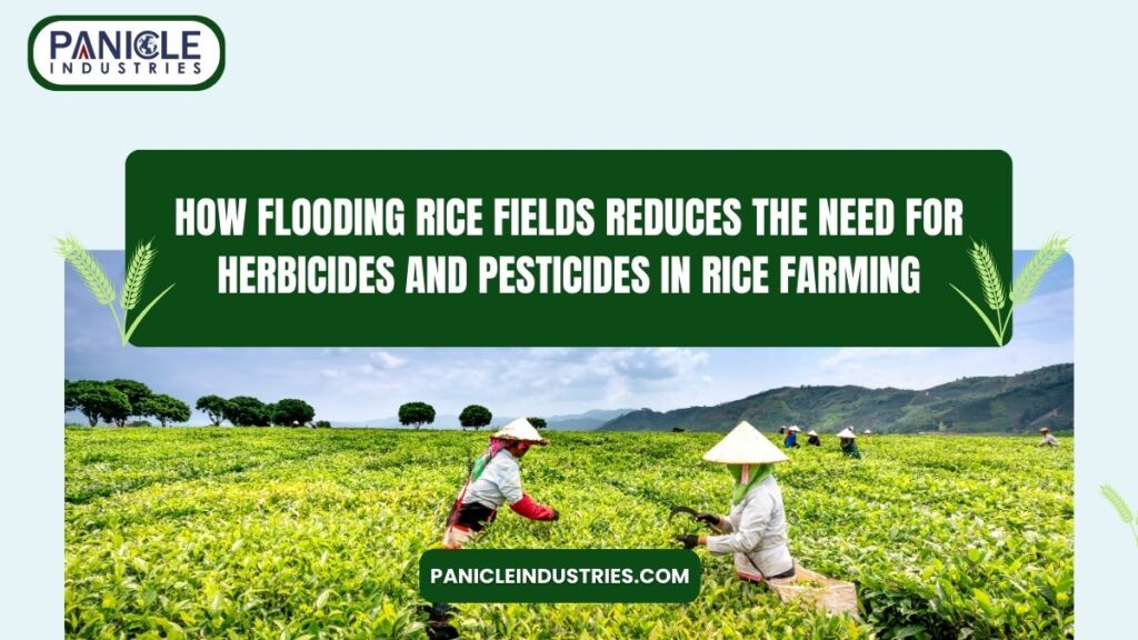 HOW FLOODING RICE FIELDS REDUCES THE NEED FOR HERBICIDES AND PESTICIDES IN RICE FARMING