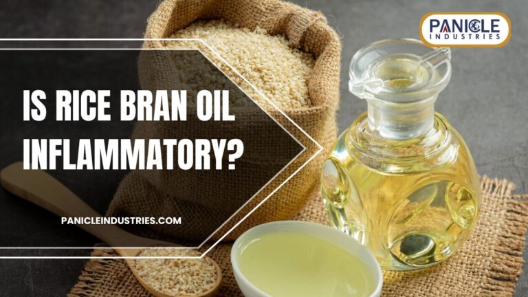 Is Rice Bran Oil Inflammatory