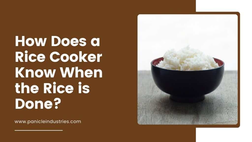 How Does a Rice Cooker Know When the Rice is Done?