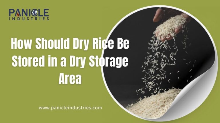 How Should Dry Rice Be Stored in a Dry Storage Area