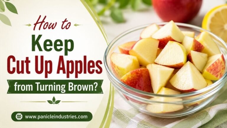 How to Keep Cut Up Apples from Turning Brown