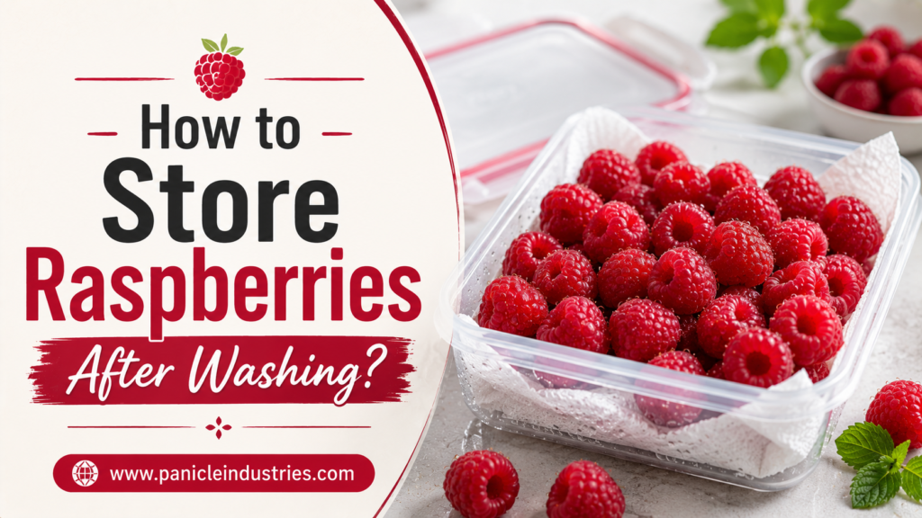 How to Store Raspberries After Washing
