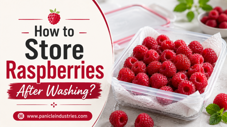 How to Store Raspberries After Washing