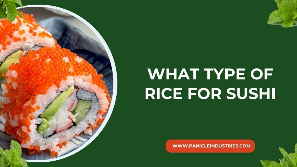 What Type of Rice for Sushi