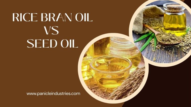 Rice Bran Oil vs Seed Oil