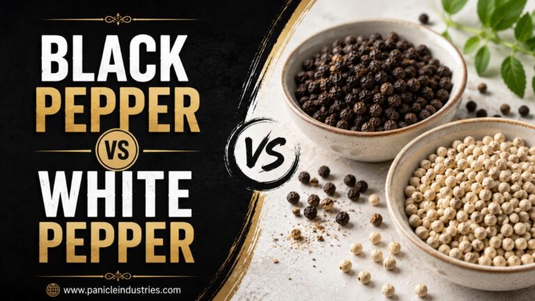 Black Pepper vs White Pepper