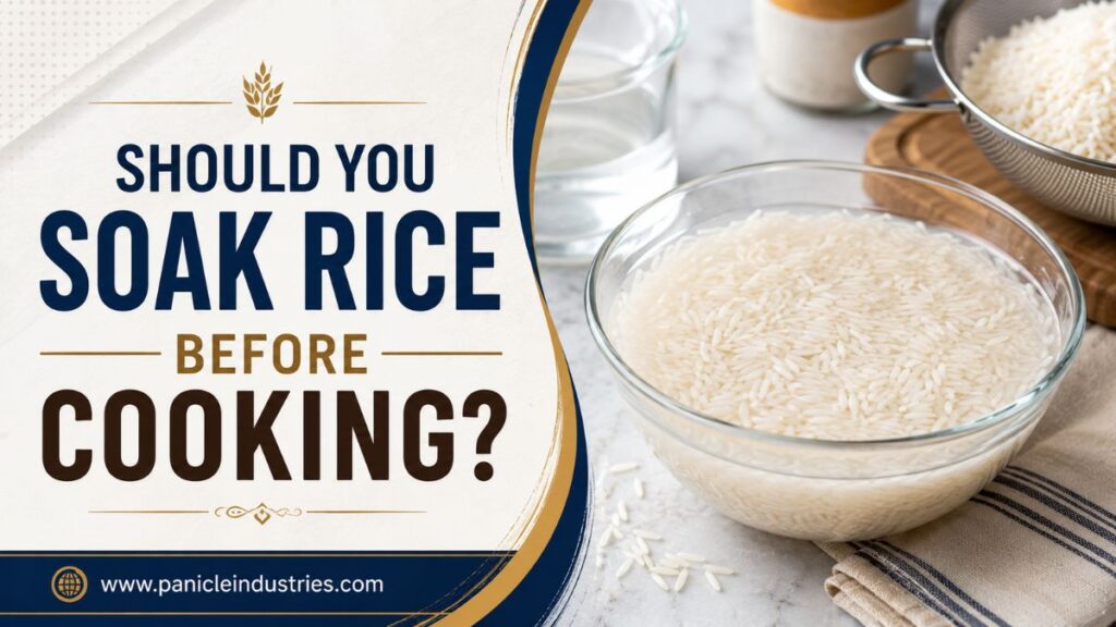Should you soak rice before cooking