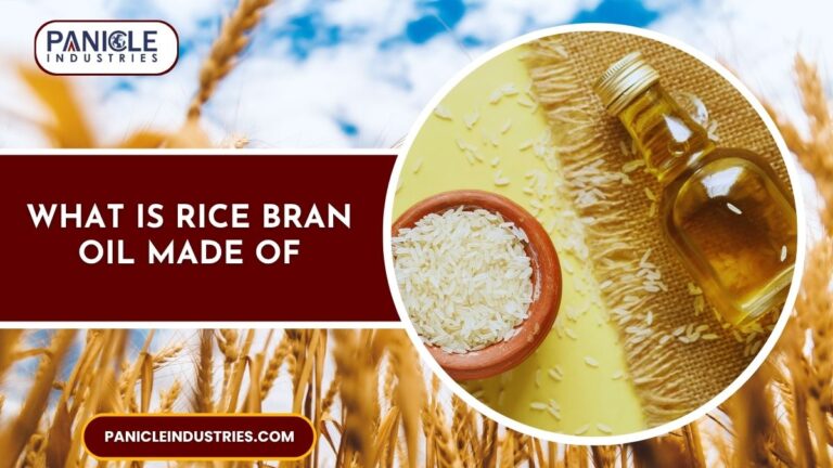 What is Rice Bran Oil Made of