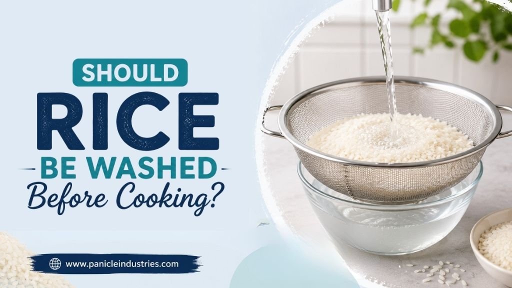 should rice be washed before cooking