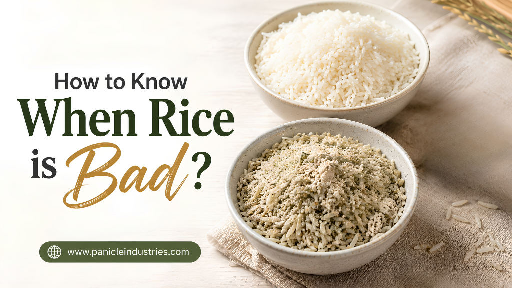 How to know when rice is bad