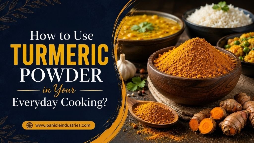 How to use turmeric powder in your everyday cooking?