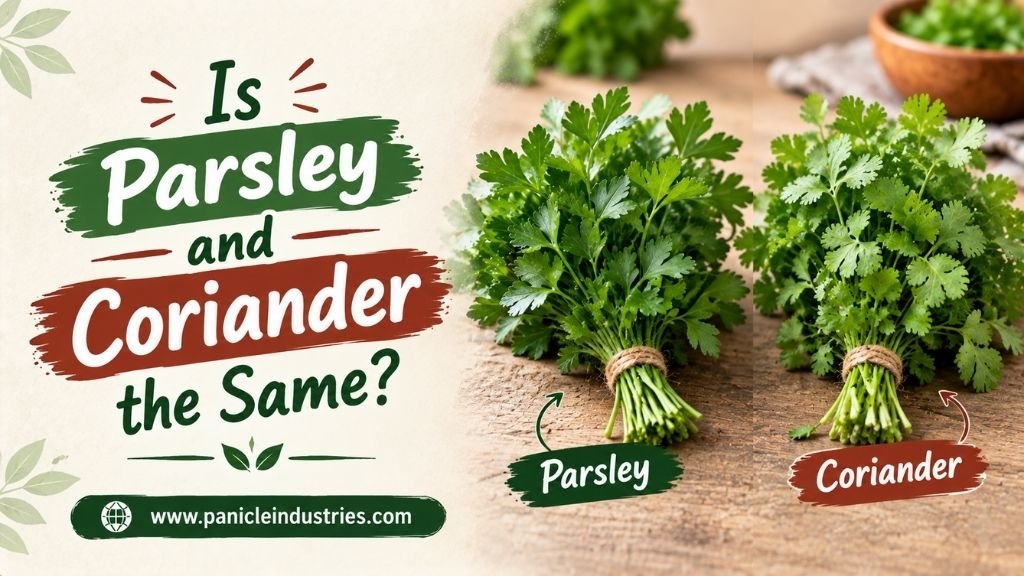 is parsley and coriander the same?