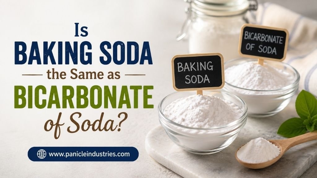 is baking soda the same as bicarbonate of soda