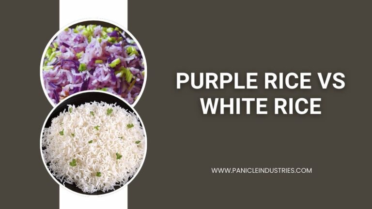 Purple Rice vs White Rice