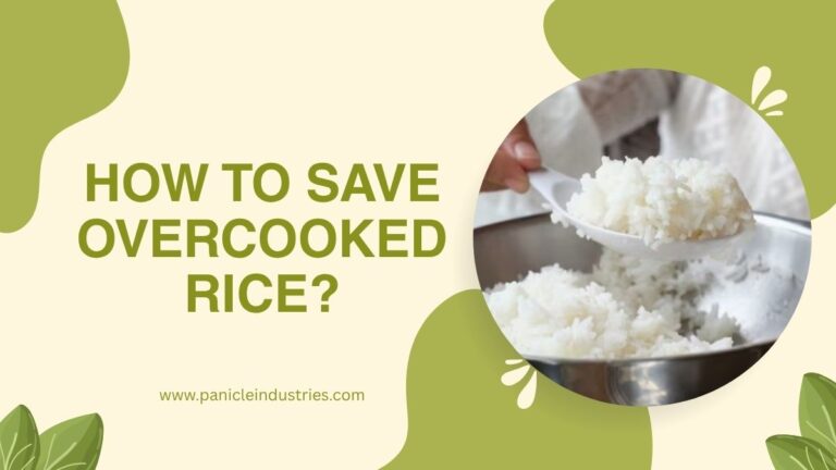 How To Save Overcooked Rice?
