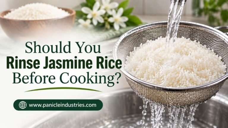 should you rinse jasmine rice before cooking