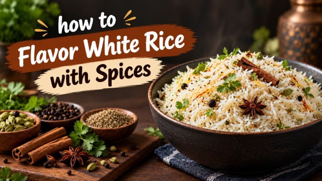 How to Flavor White Rice with Spices?
